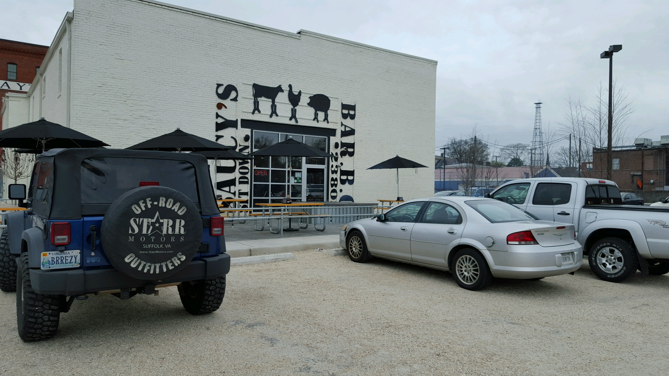 Saucy’s BarBQ, Petersburg, VA Patrick's BBQ Trail